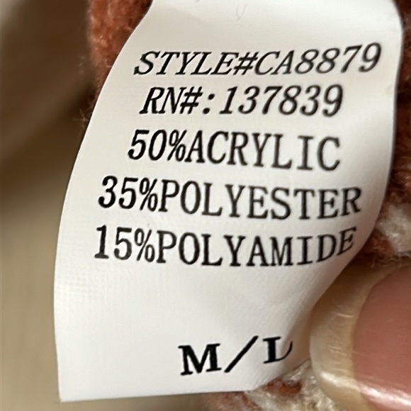 Altard state oversized round neck striped sweater size M/L - Picture 5 of 7